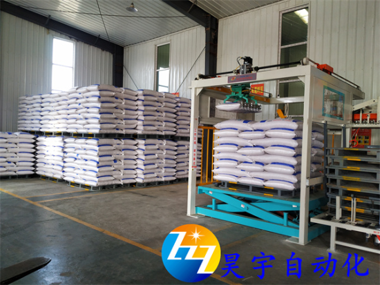 全自動(dòng)飼料高位機械手碼垛機