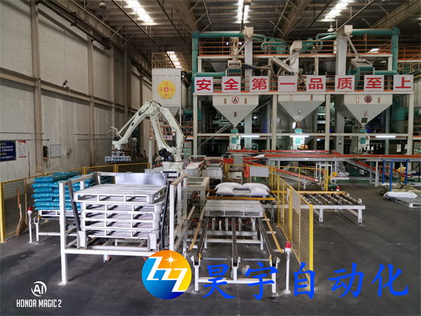 全自動(dòng)碼垛機械手的應用及結構